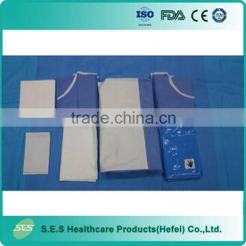 Manufacturer Offer Surgical Cesarean drape Pack , cesarean pack