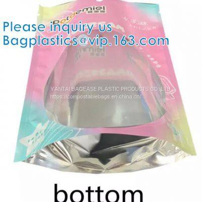 Slide Zipper Top Pouch Bags, Glossy, Matte, UV, Foil Stamping, Food Beverage Packaging, CMYK Pantone photo-2