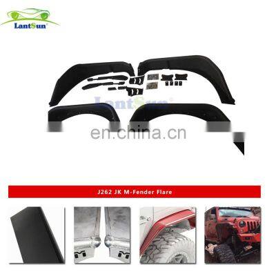 Shanghai Sanfu J262 M Fender Flares Splash Guards Mud Flaps Mudguards Car Front And Rear For Jeep W Rangler JK 07-17 photo-2