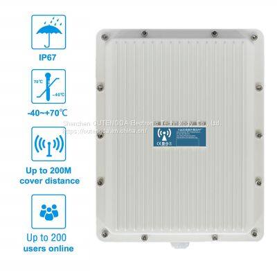 11ax WIFI6 Outdoor Access Point High-Power Gigabit POE Smart farm long-distance high concurrency Router