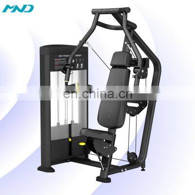 MND Hot Selling Customized Logo Steel Split Push Chest Trainer Indoor Exercise Chest Press