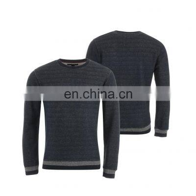 Custom Pouch pockets cotton plain sweat shirt