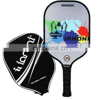 Lightweight Pickleball Paddle Racket with Composite Carbon OR Graphite Face, USAPA Standard