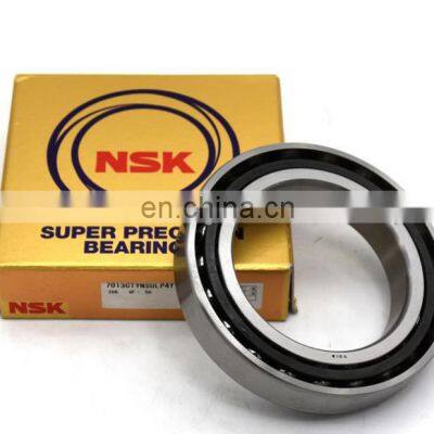 NSK 7014 super precision spindle bearing 7014ctynsulp4 70*110*20mm Angular Contact Ball Bearing