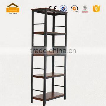 Hot Selling Model Modern Wooden Corner Bookcase photo-3