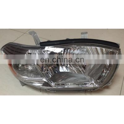 81170-0E090 81130-0E070 Headlamp Semi-assembly Halogen LED Daytime Running Light For Toyota HIGHLANDER 2009-2011