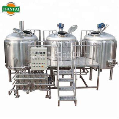 TIANTAI Commerical 800L 3 Vessel Direct Fire Heating Micro Brewery Equipment for Sale photo-4