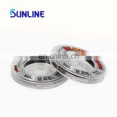 SUNLINE SP MAGIC 50m Fluorocarbon Leader Fishing Tackle Japan Fish Line Water Saltwater Fishing Line Spooler photo-3