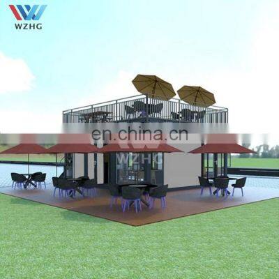 WZH movable pre built one bedroom modular homes modern prefab house