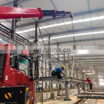Modern Design Prefab Framework Light Removable Steel Structure Warehouse Removable photo-4