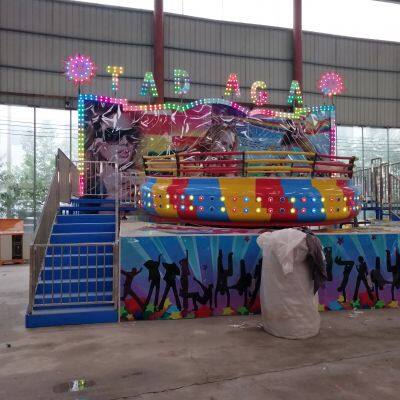 Other Amusement Park Facilities 360 Degree Rotating Turntable Cartridge Disco Tagada photo-4