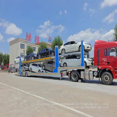 Vehicle transportation semi-trailer Export semi-trailer Export Russian sedan cars