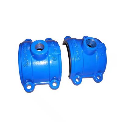 Factory PVC pipe fitting saddle clamp joint made in China