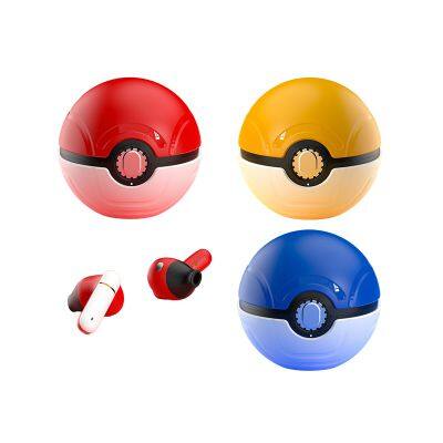 The new attack HD noise V5.4 6H PC bluetooth wireless Pokemon Pikachu earphones design Headphones for game