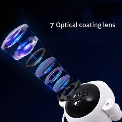 Creative Christmas Gift HD Film Astronaut Galaxy Projector Light Remote Control Starry Sky Proyector Lamp Led Moon Night Lights photo-3
