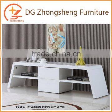 Home furniture latest design wood TV cabinet professional