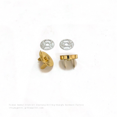 18MM Hanging Golden Half Cover Ordinary Magnetic Button photo-4