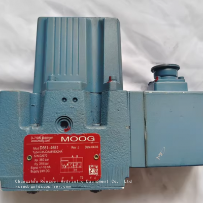 MOOG servo valve, model D661-4651