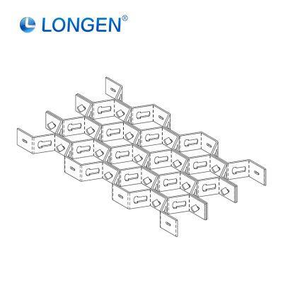 Stainless Steel Hexagonal Mesh Hexsteel Perforated Welding Cutting Factory Price 25mm Depth High Weldability for Hot Floors