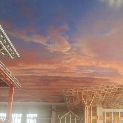 High - Altitude Wall Murals for Exterior Walls in Anyang, Henan Province_hand - Painted Graffiti and Beautification of Cooling Towers, Chimneys in Power Plants and Chemical Plants photo-4