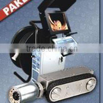 Crawler System 9040 with digital video recorder, textwriter and 8.4" LCD-Monitor and 100 meter cable - Pipecamera