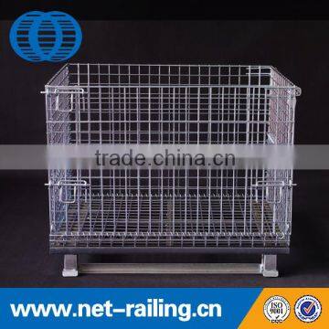 Folding Stack Wire Mesh Container for Heavy Industry photo-3