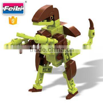 Cogo Blocks 3 In1 Dinosaure Construction Bricks With 59pcs Creative Bricks Toys Blocks photo-3