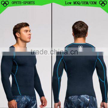 (ODM/OEM Factory/Trade Assurance)Custom Compression Tight Shirts Skin Compression Sportswear