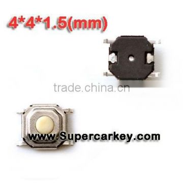 Remote key button 10pcs/lot (4*4*1.5 mm)