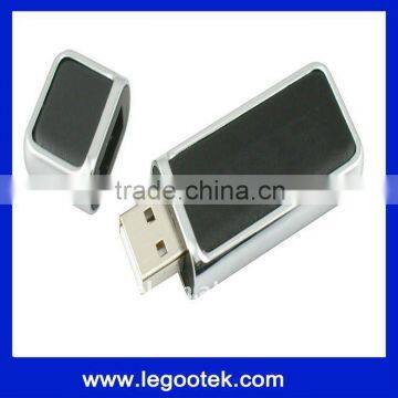 full capacity hot sale leather usb flash drive