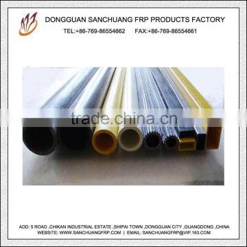 Pultruded FIberglass Composite FRP Round and Rectangular Tubes