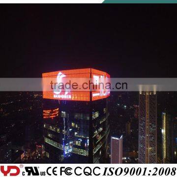 YD colorful rgb advertisement board led lights and lightings