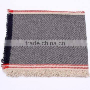 Fashion Latest Four Sides Fringes Acrylic Large Long Winter Scarf photo-5