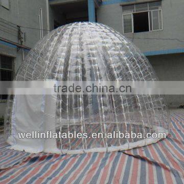 hot sale inflatable transparent dome tent