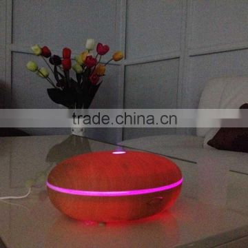 wooden color ultrasonic essential oil air humidifier aroma diffuser