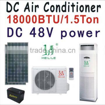 DC 48V air conditioner standing type 18000BTU solar powered air conditioning DC-52GW