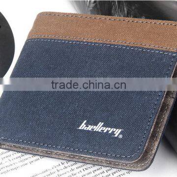 Stock Fashion Black Check Grain Wallet for Men photo-5