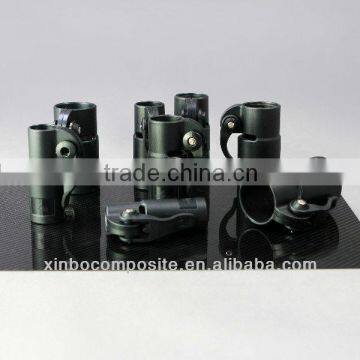 telescopic pole clamps parts locking system.