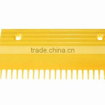 Escalator Comb Plate 199*145*9.068 Plastic 22T Yellow Right