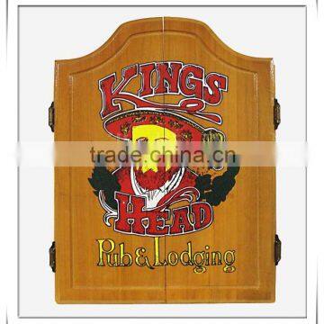 China Dart Factory Supply MDF Dartboard Cabinet For Bristle Dartboard