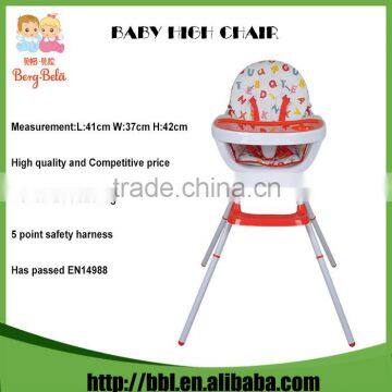 China Wholesale High Quality Plastic Baby Feeding High Chair Highchair From Birth