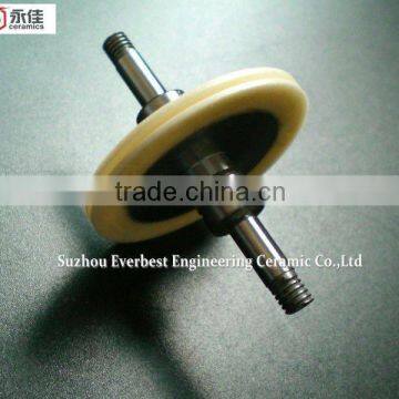 High wear resistance Alumina ceramic guide wheel