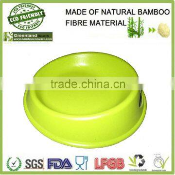 bamboo fiber pet bowl for dog for cat,bamboo bowl disposable