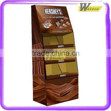 Chocolate Compartment Cardboard Display Pop Stand photo-1