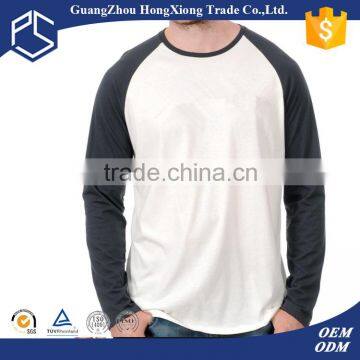 Factory best price various styles high quality men two tone t-shirt