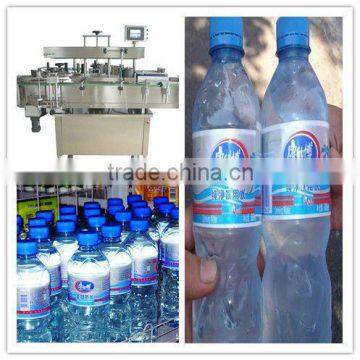 Automatic plastic /Glass bottle sticker label machine