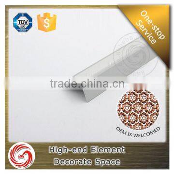 Laminate flooring floor aluminum anti slip stair nosing