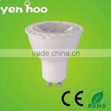 GU10 5w COB spotlight plastic aluminum SMD2835