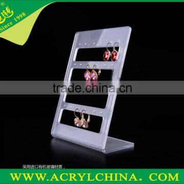 Hot Selling Earring Display Stand Acrylic Earrings Display Perspex Jewelry Display