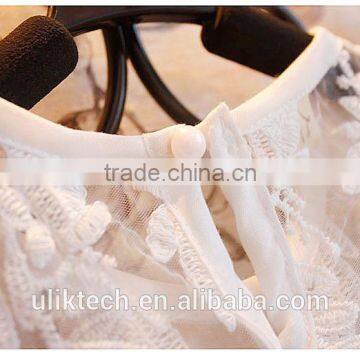 2015 New Children Chiffon Skirt With White Tshirt Set Cheap Baby Girls Clothing Set Wholesale Girls Chiffon Clothing photo-4